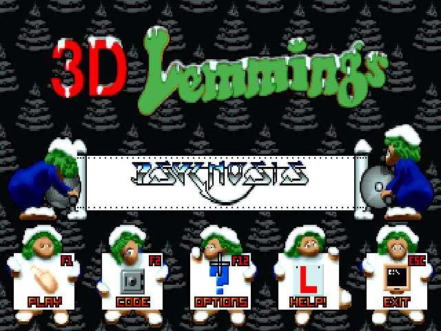 3D Lemmings Winterland