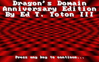 Dragon's Domain: Anniversary Edition Dragon's Domain: Anniversary Edition