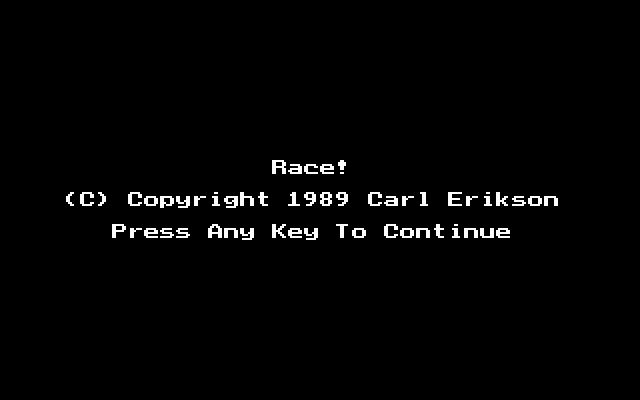 Race! Race!