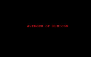 Avenger of Rubicon Avenger of Rubicon