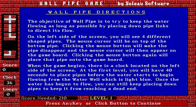 Wall Pipe Wall Pipe