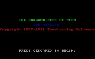 Dragonriders of Pern Dragonriders of Pern