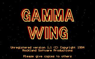 Gamma Wing