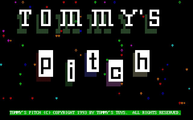 Tommy's Pitch Tommy's Pitch