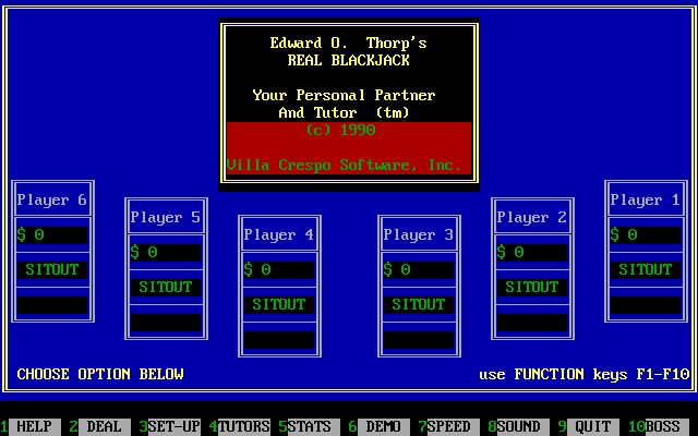 Edward O. Thorp's Real Blackjack Edward O. Thorp's Real Blackjack