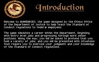 Quandaries Quandaries