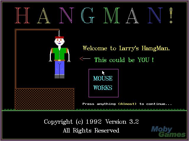 Hangman! Hangman!