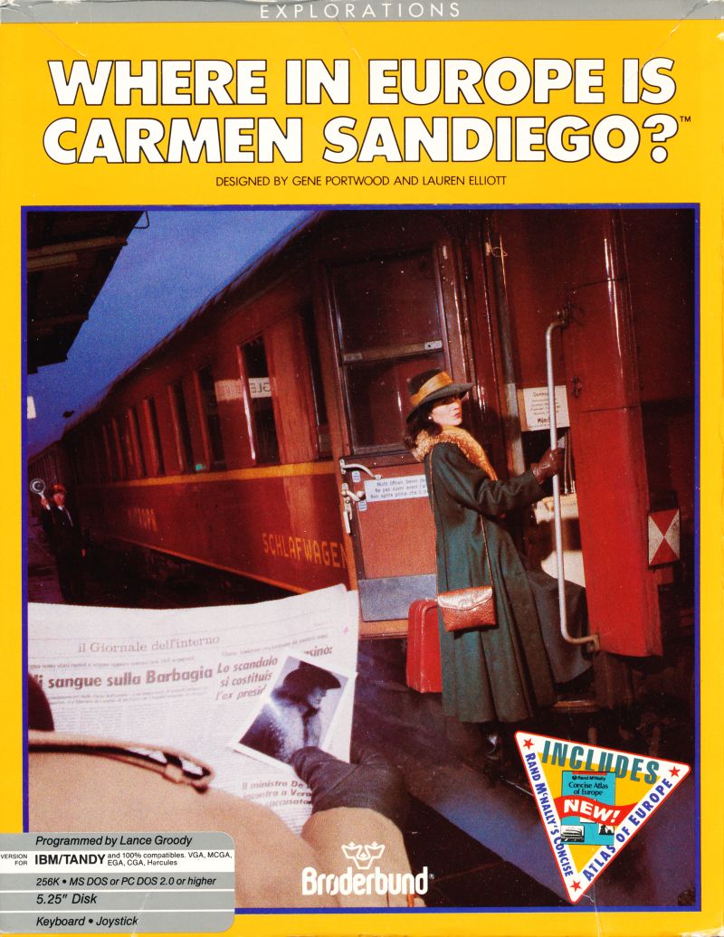 Where in Europe Is Carmen Sandiego? Where in Europe Is Carmen Sandiego?