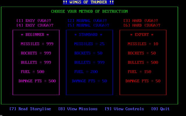 Wings of Thunder Wings of Thunder