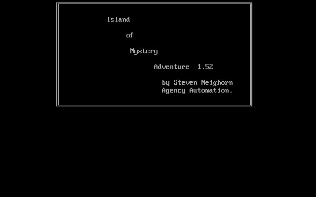 Island of Mystery Adventure Island of Mystery Adventure