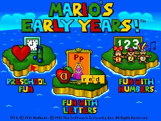 Mario's Early Years Collection