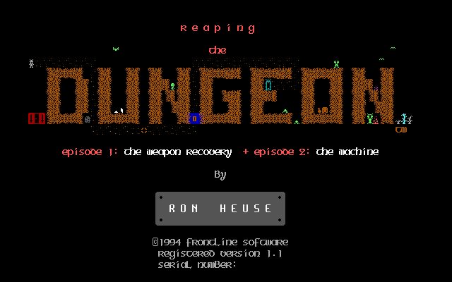 Reaping the Dungeon Reaping the Dungeon