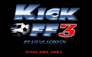 Kick Off 3 Kick Off 3