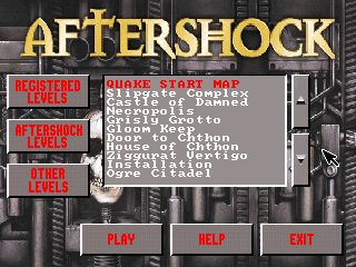 Aftershock for Quake Aftershock for Quake