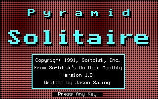 Pyramid Solitaire Pyramid Solitaire