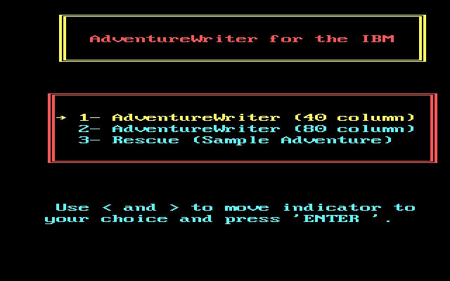 AdventureWriter AdventureWriter