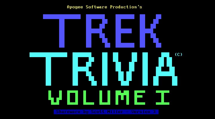 Trek Trivia Trek Trivia