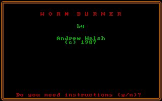 Worm Burner Worm Burner