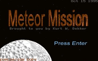 Meteor Mission Meteor Mission