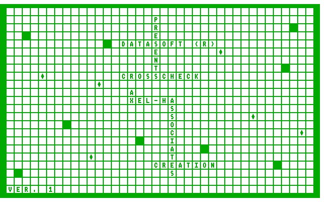 Crosscheck Crosscheck