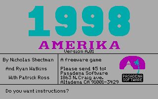 1998 Amerika 1998 Amerika