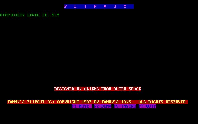 Tommy's Flipout Tommy's Flipout