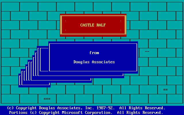 Castle Ralf Castle Ralf