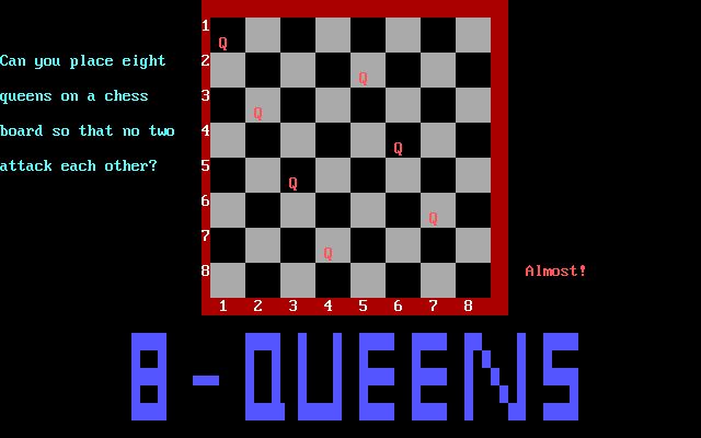 Eight Queens Eight Queens