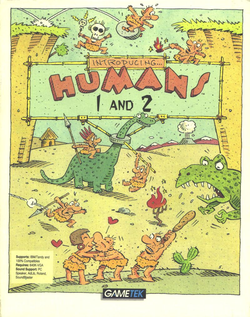 Humans 1 and 2 Humans 1 and 2