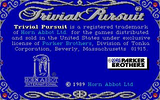 Trivial Pursuit (1989) Trivial Pursuit (1989)