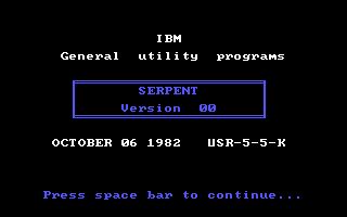 Serpent Serpent