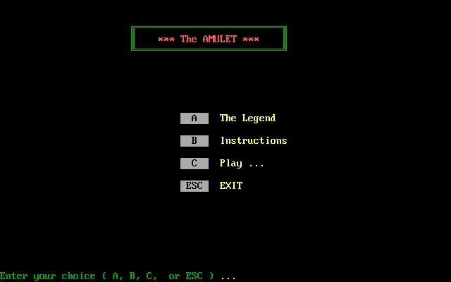 The Amulet The Amulet