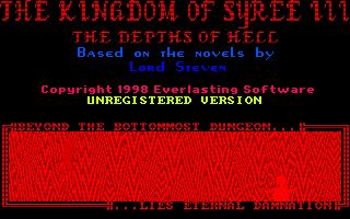 The Kingdom of Syree III: The Depths of Hell