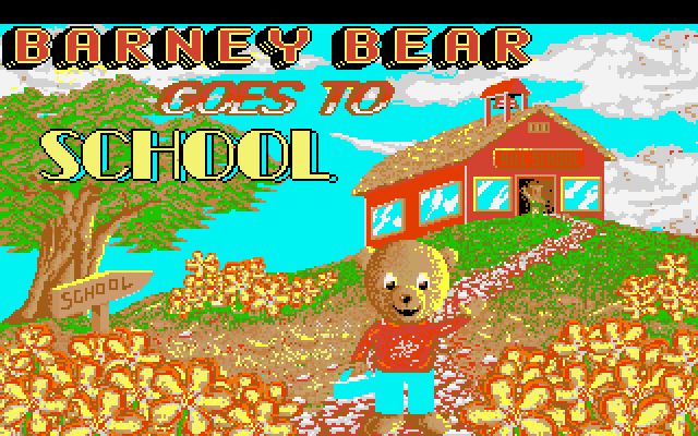 Barney Bear Goes to School Barney Bear Goes to School
