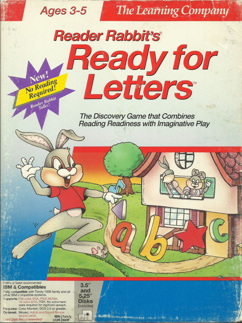 Reader Rabbit's Ready for Letters Reader Rabbit's Ready for Letters