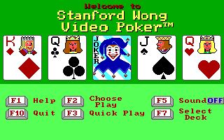 Stanford Wong Video Poker Stanford Wong Video Poker
