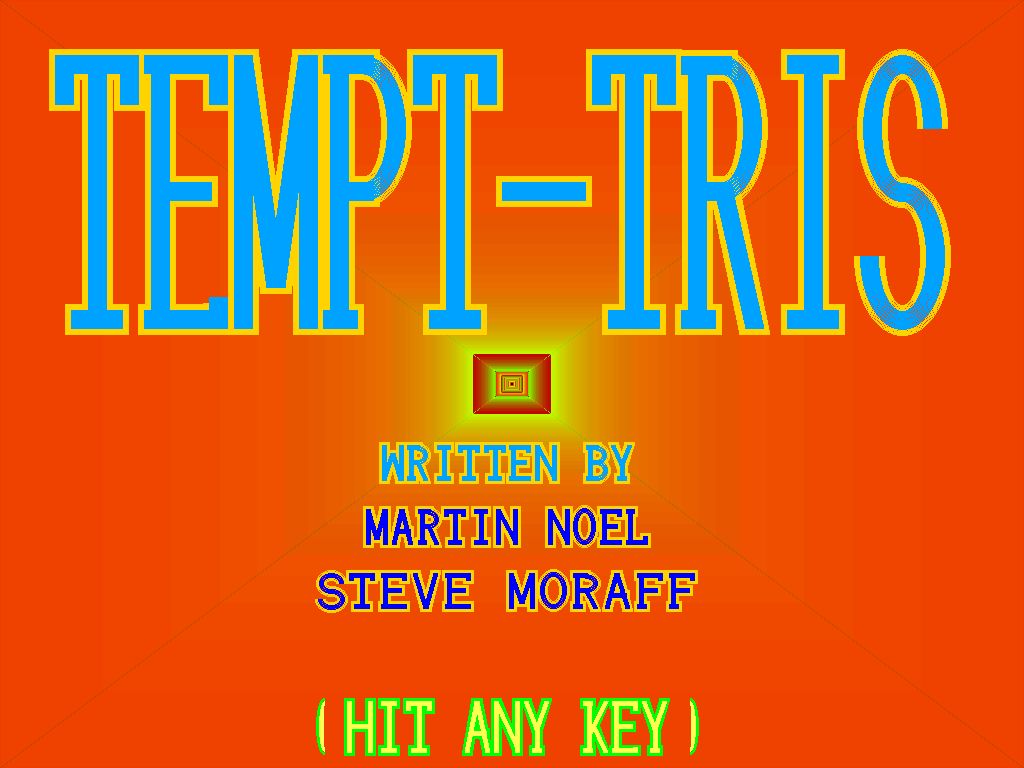 Moraff's Tempt-Tris Moraff's Tempt-Tris