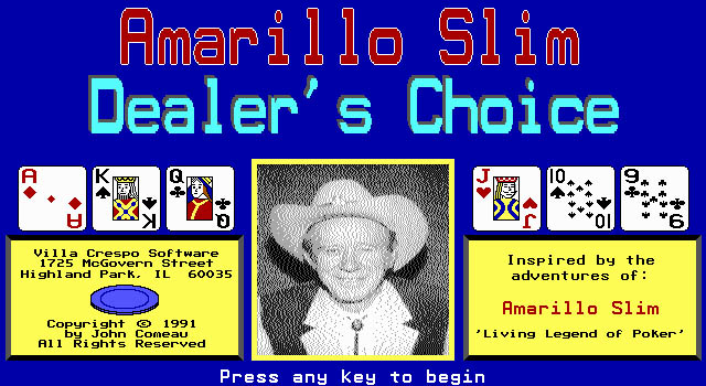 Amarillo Slim Dealer's Choice