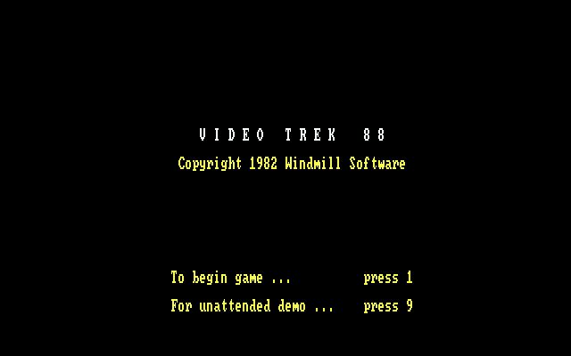 Video Trek 88 Video Trek 88