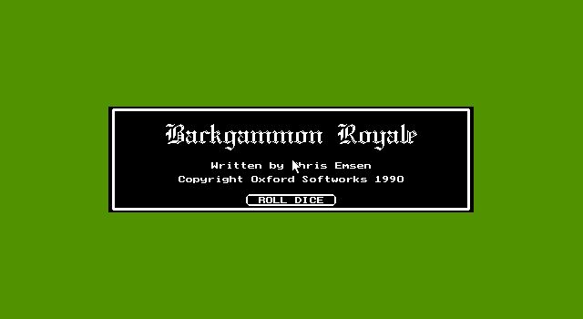 Backgammon Royale Backgammon Royale