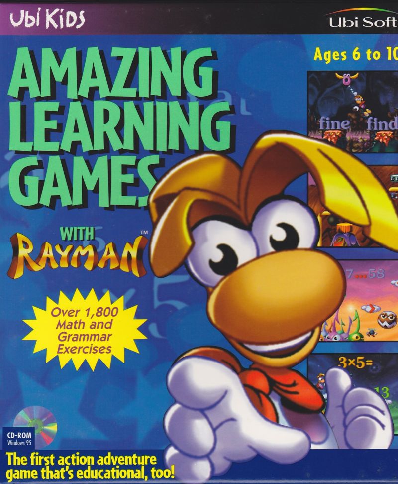 Amazing Learning Games With Rayman Amazing Learning Games With Rayman