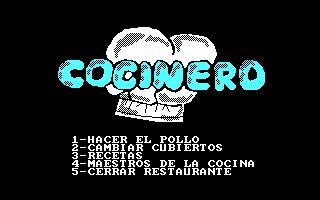 Cocinero