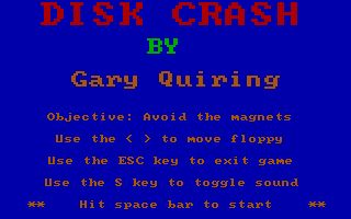 Disk Crash Disk Crash