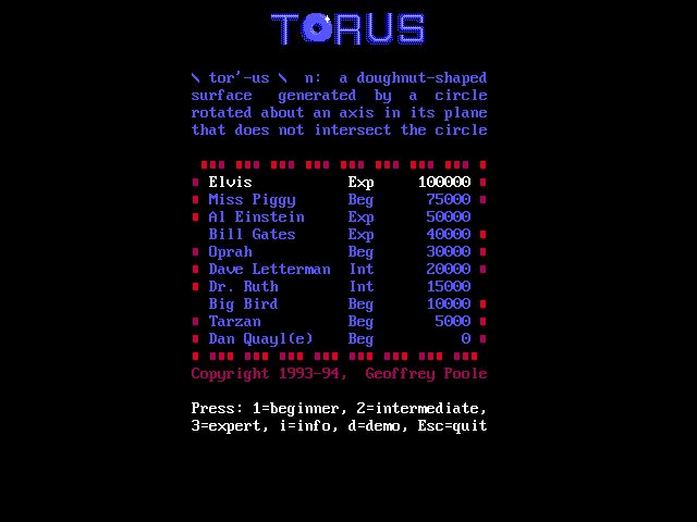 Torus Torus