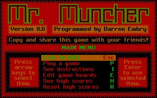 Mr. Muncher Mr. Muncher