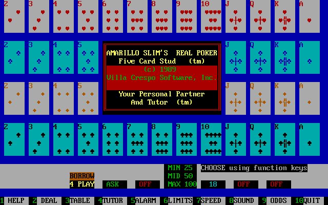 Amarillo Slim's Real Poker: 5 Card Stud Amarillo Slim's Real Poker: 5 Card Stud