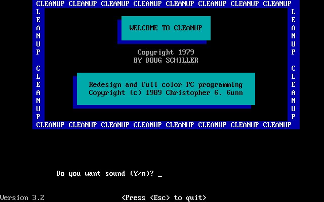 CleanUp CleanUp