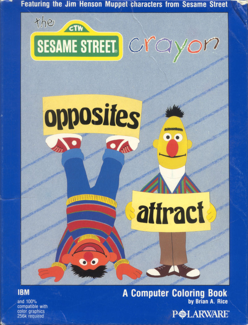 Sesame Street Crayon: Opposites Attract Sesame Street Crayon: Opposites Attract