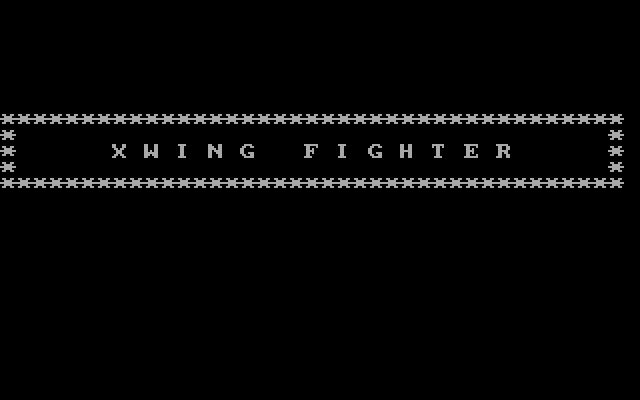 XWing Fighter