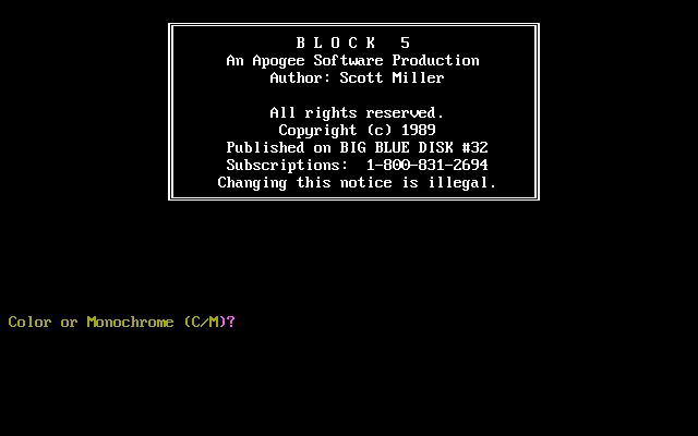 Block Five Block Five